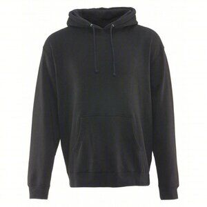 UNIQLO Black Sweat Oversized Pullover Hoodie Unisex XS L M XL